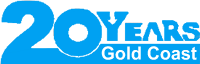 Established 20 years on the Gold Coast Logo